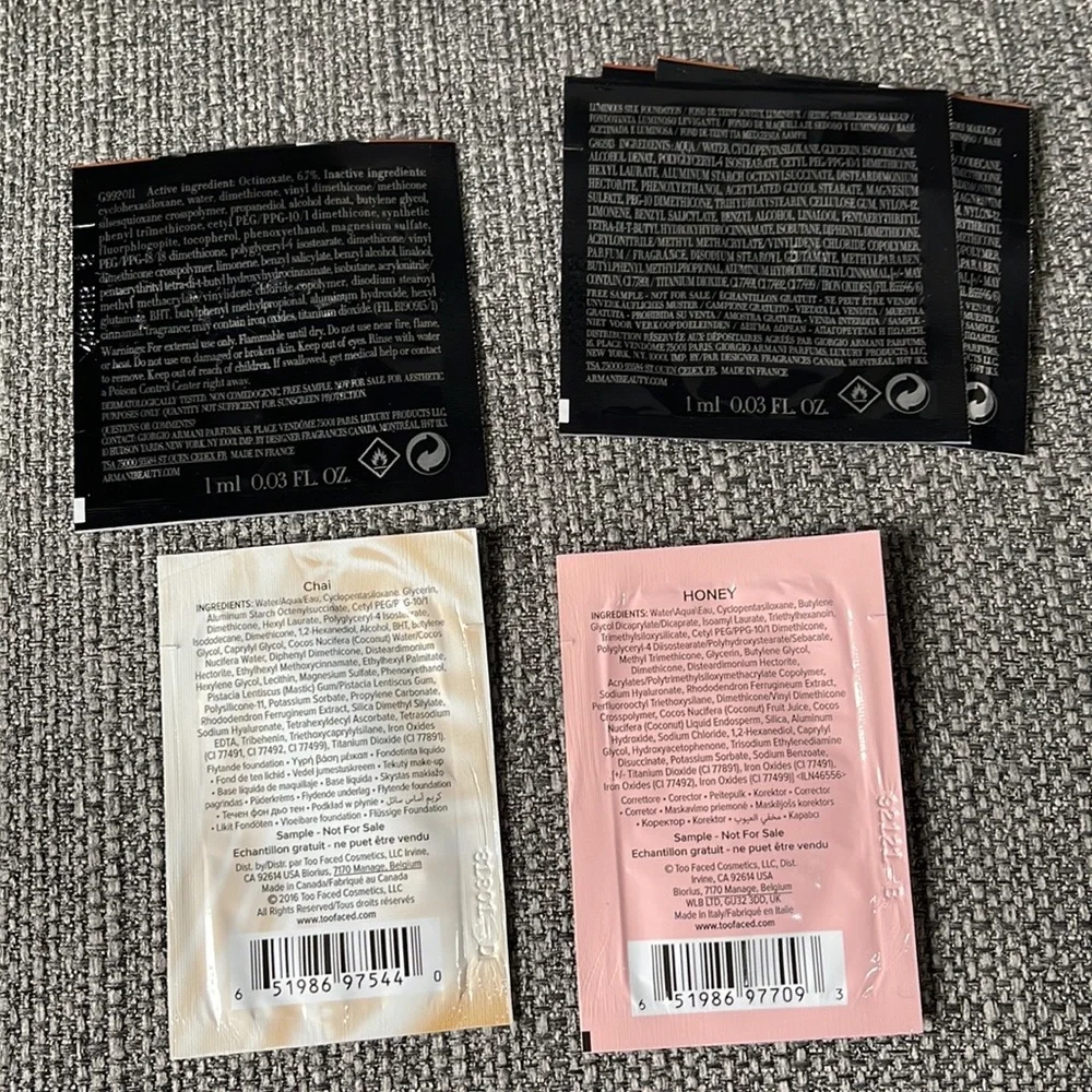 New ✨ Mixed Dark Tone Foundation - Sephora Sampler Bag